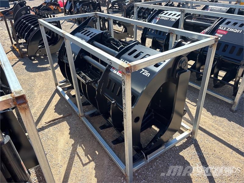 LYALS ZMQ01 72 in Skid Steer Root Rake (Unused) Ancinhos e espalhadores de feno