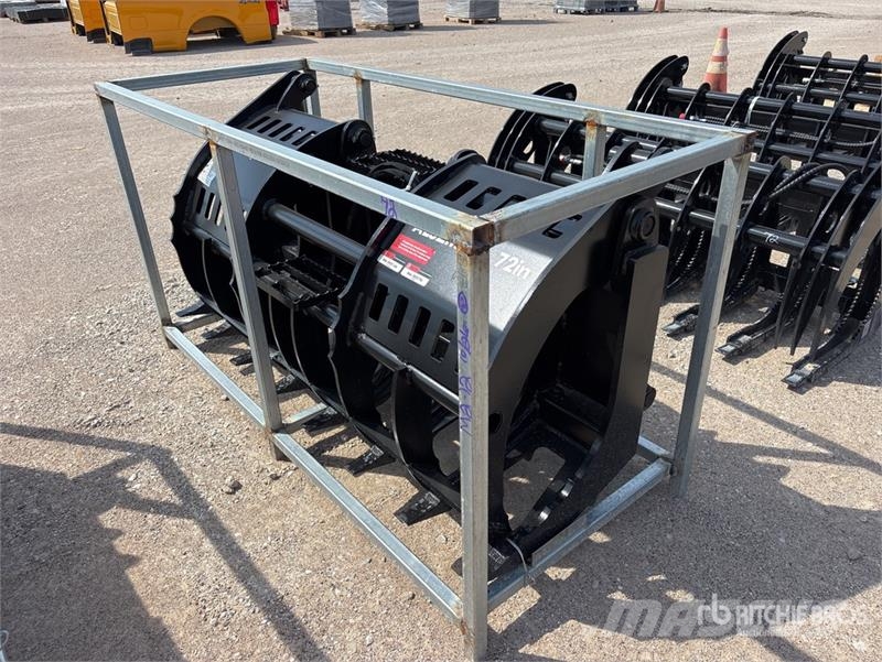 LYALS ZMQ01 72 in Skid Steer Root Rake (Unused) Kreiselheuer/-wender