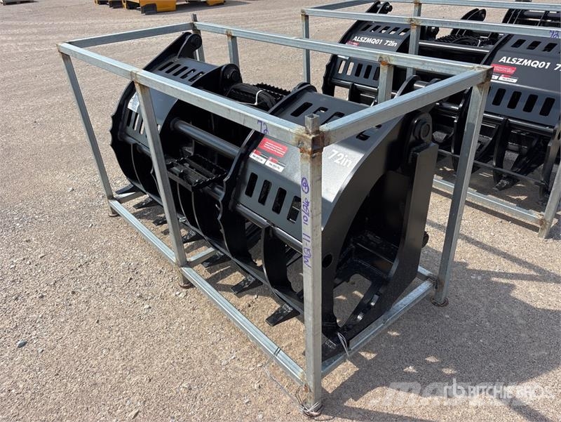 LYALS ZMQ01 72 in Skid Steer Root Rake (Unused) Kreiselheuer/-wender