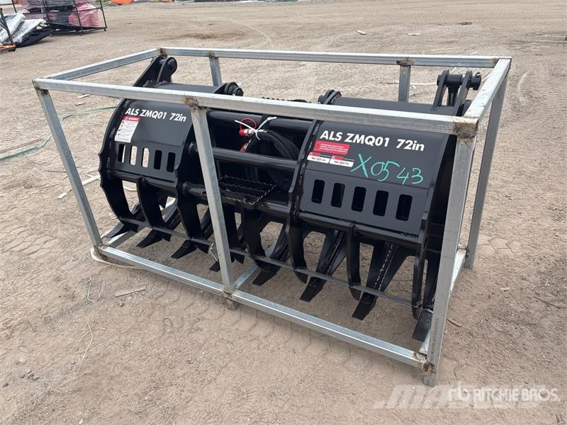  LYALS ZMQ01 72 in Skid Steer Grapple (Unused) グラップル