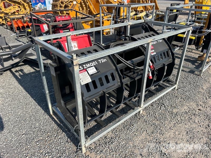 LYALS ZMQ01 72 in Skid Steer Root Rake (Unused) Okretači i sakupljači sena