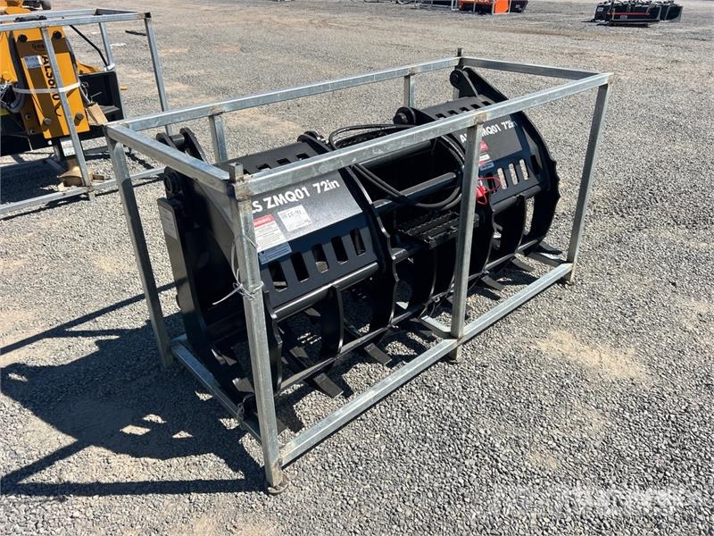 LYALS ZMQ01 72 in Skid Steer Root Rake (Unused) Okretači i sakupljači sena
