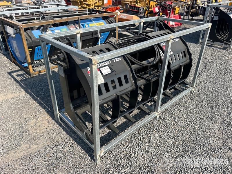 LYALS ZMQ01 72 in Skid Steer Root Rake (Unused) Okretači i sakupljači sena