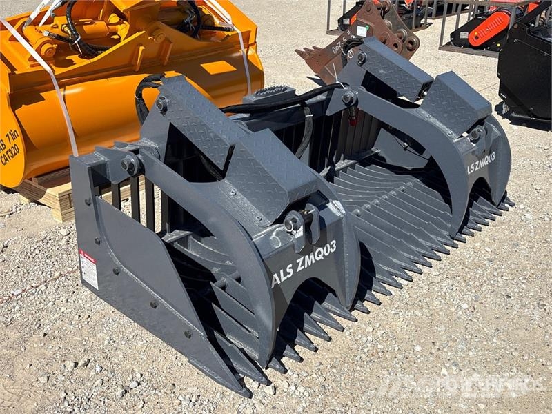 LYALS ZMQ03 80 in Rock Skid Steer Grapple (Unused) Grabeži