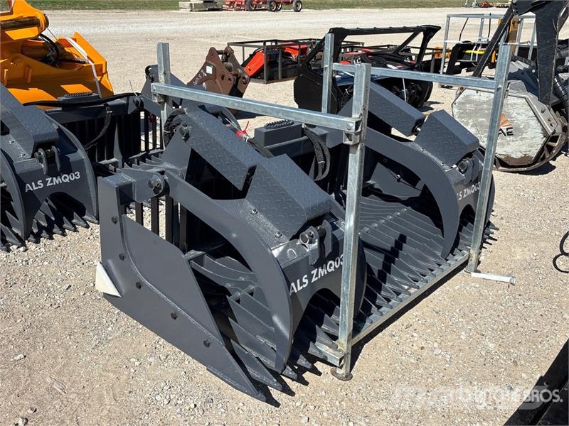 LYALS ZMQ03 80 in Rock Skid Steer Grapple (Unused) Grabeži