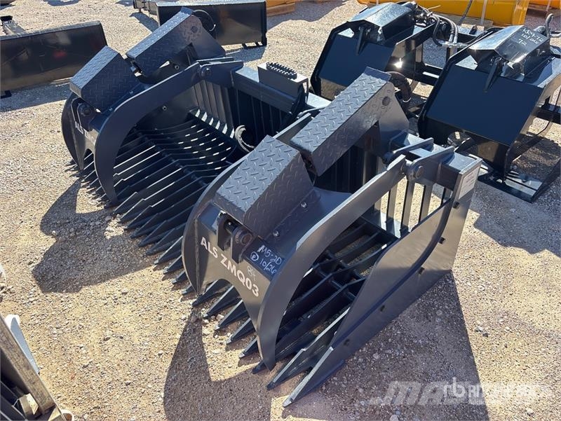 LYALS ZMQ03 84 in Rock Skid Steer Grapple (Unused) Grappin