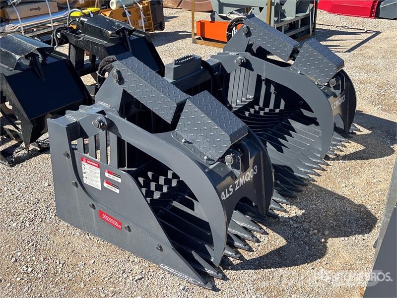 LYALS ZMQ03 84 in Rock Skid Steer Grapple (Unused) Grappin