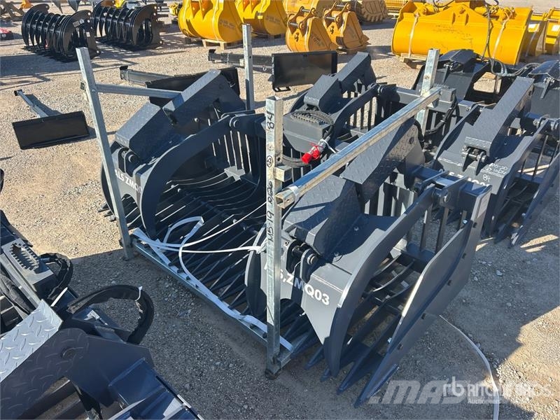  LYALS ZMQ03 84 in Rock Skid Steer Grapple (Unused) خطاطيف