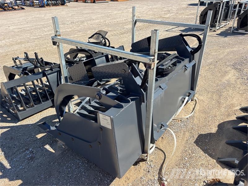 LYALS ZMQ04 89 in Skeleton Skid Steer Grapple (Unu Grappin