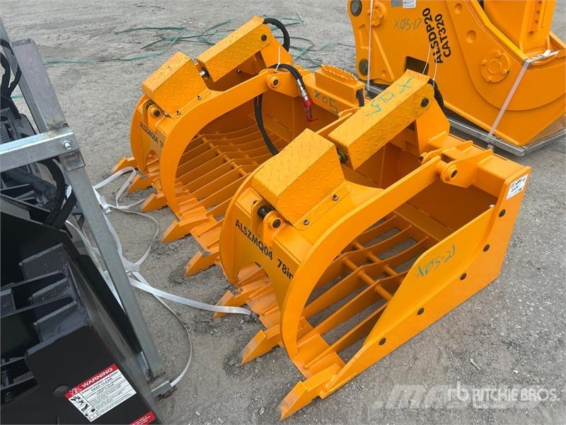LYALS ZMQ04 Skid Steer Grapple (Unused) 兩爪吊夾