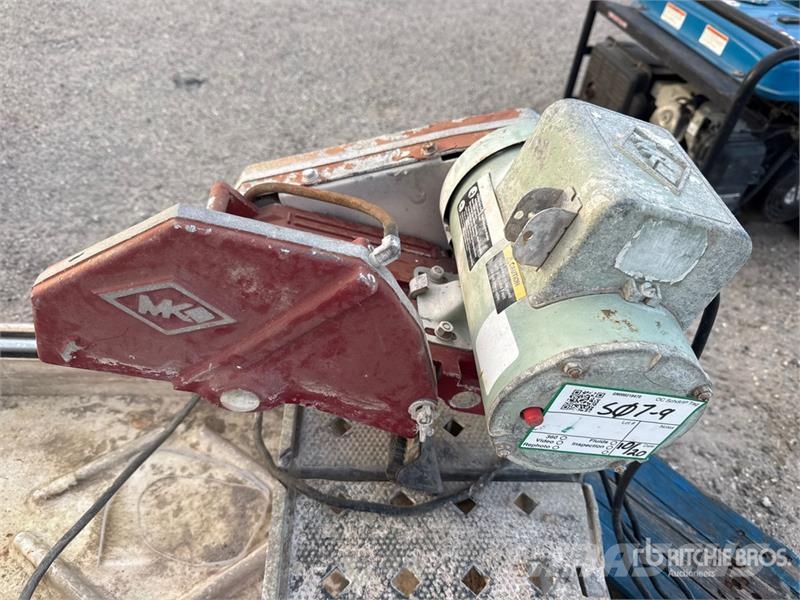 M&K 101 Tile Table Saw Outros componentes