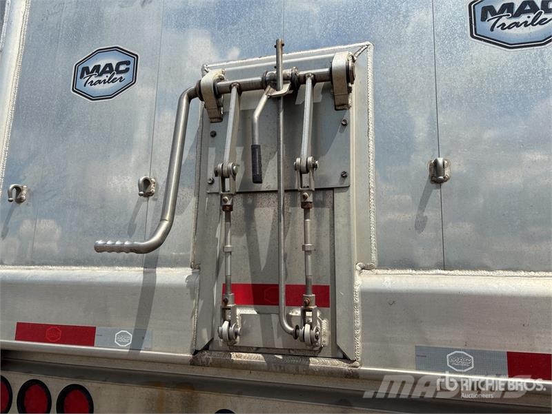 MAC 39 ft T/A Aluminum Quarter Frame End Dump Trailer Tipphengere