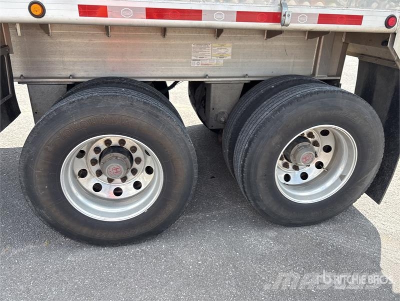 MAC 39 ft T/A Aluminum Quarter Frame End Dump Trailer Tipphengere