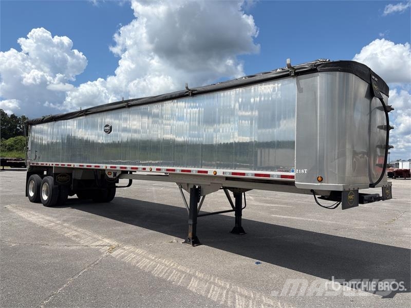 MAC 39 ft T/A Aluminum Quarter Frame End Dump Trailer Tipphengere