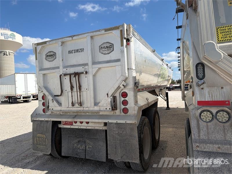 MAC 40 ft T/A Aluminum Quarter Frame End Dump Trailer Kiper prikolice