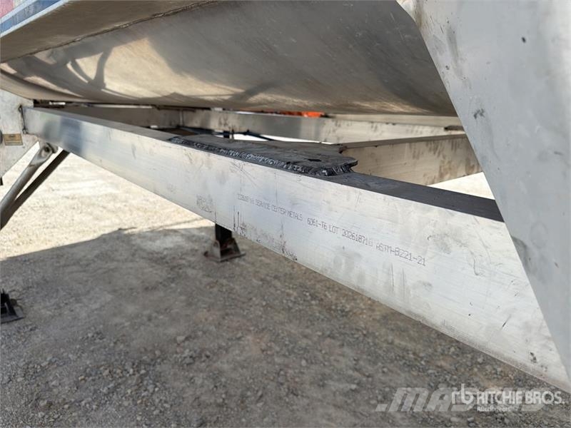 MAC 40 ft T/A Aluminum Quarter Frame End Dump Trailer Kiper prikolice