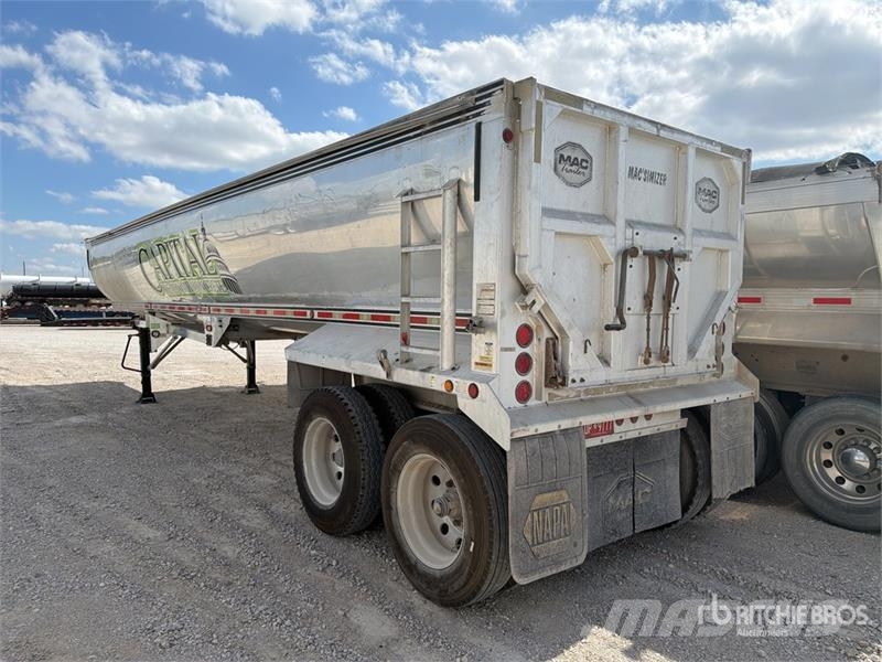 MAC 40 ft T/A Aluminum Quarter Frame End Dump Trailer Kiper prikolice
