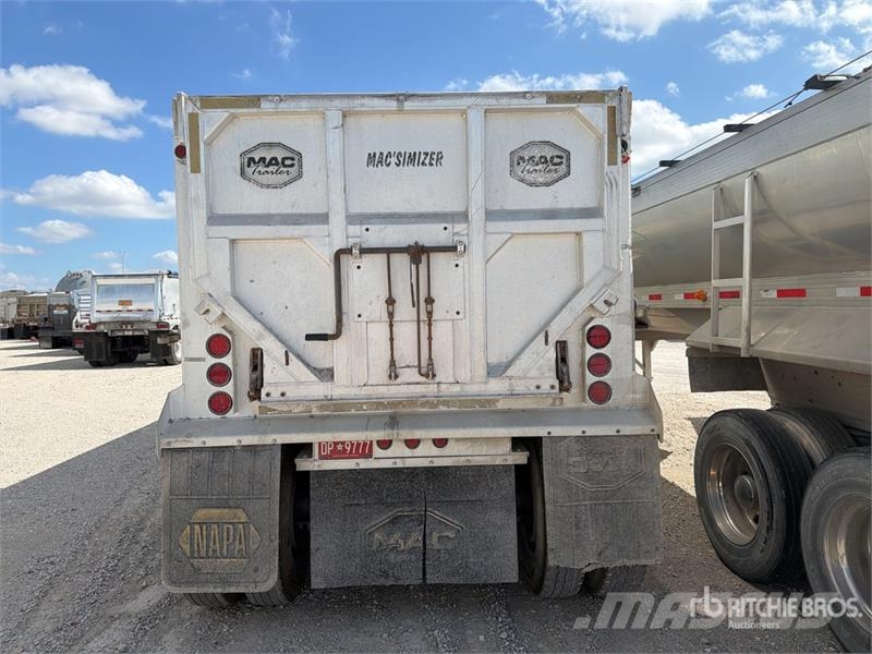 MAC 40 ft T/A Aluminum Quarter Frame End Dump Trailer Kiper prikolice