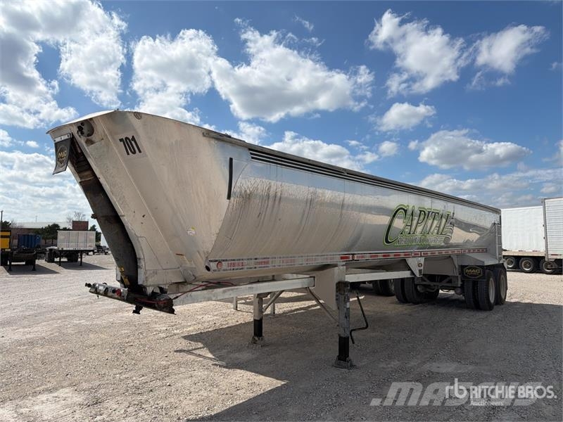 MAC 40 ft T/A Aluminum Quarter Frame End Dump Trailer Kiper prikolice