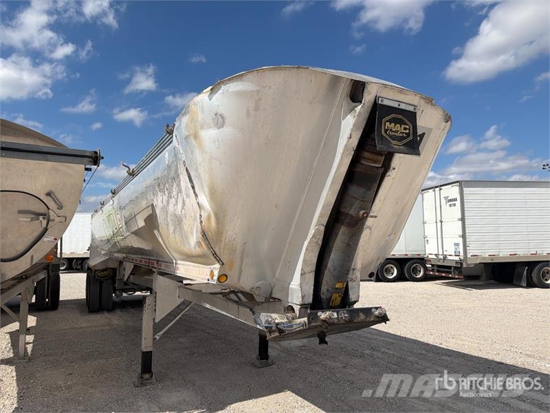 MAC 40 ft T/A Aluminum Quarter Frame End Dump Trailer Kiper prikolice