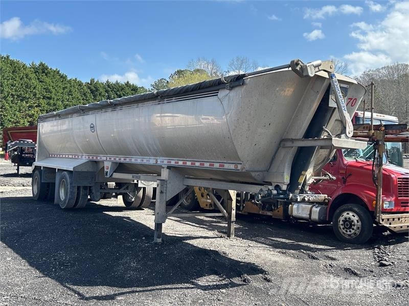 MAC simizer 40 ft T/A Aluminum Frameless End Dump Trai Tipper trailers