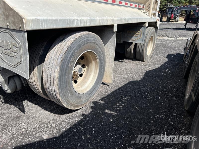 MAC simizer 40 ft T/A Aluminum Frameless End Dump Trai Tipper trailers