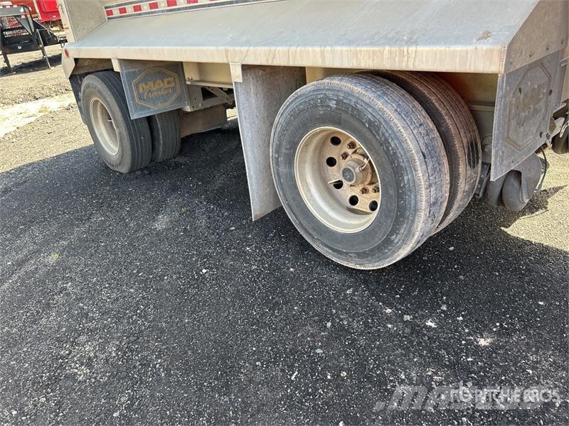 MAC simizer 40 ft T/A Aluminum Frameless End Dump Trai Tipper trailers