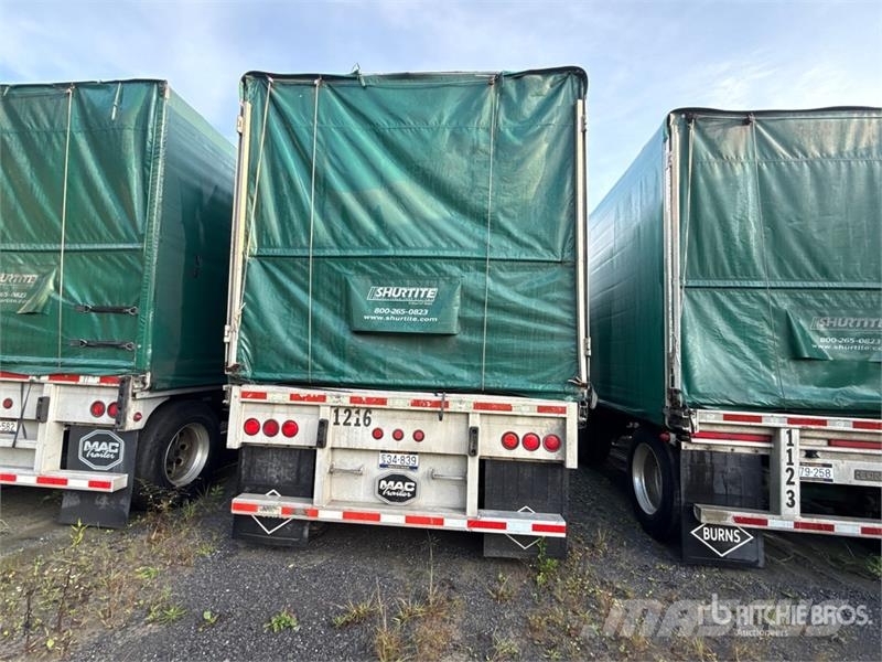 MAC TNAR48AA 48 ft T/A Spread Axle Curtain Side Traile Prikolice sa ceradom