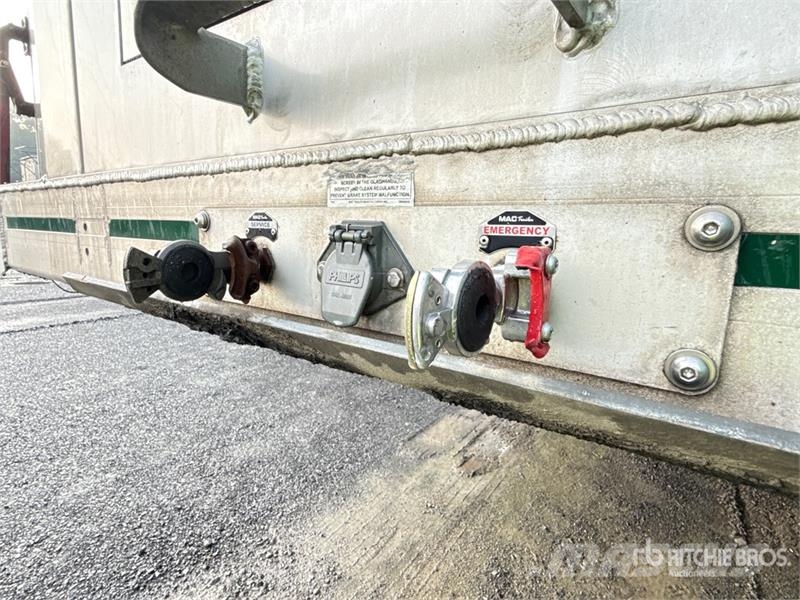 MAC TNAR48AA 48 ft T/A Spread Axle Curtain Side Traile Prikolice sa ceradom