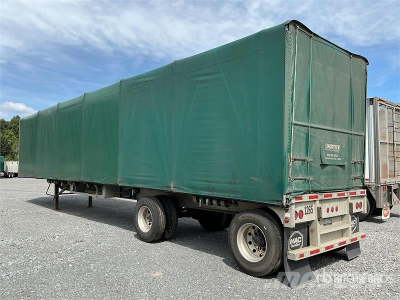 MAC TNAR48AA 48 ft T/A Flatbed Trailer Причепи-платформи/бокове розвантаження