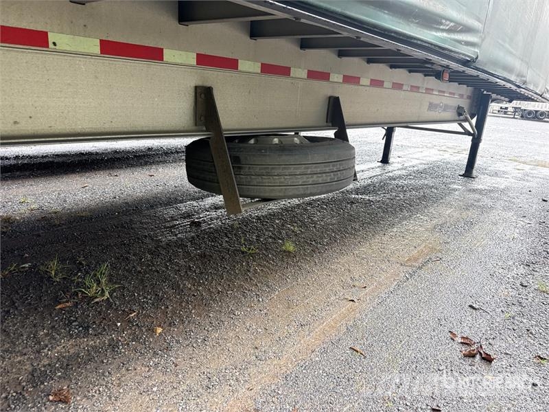 MAC TNAR48AA 48 ft T/A Spread Axle Curtain Side Traile مقطورات بغطاء جانبي