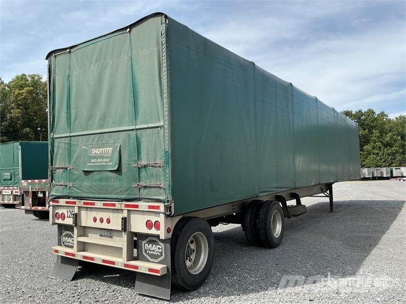 MAC TNAR48AA 48 ft T/A Flatbed Trailer Причепи-платформи/бокове розвантаження