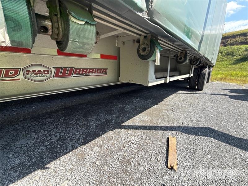 MAC TNAR48AA 48 ft T/A Spread Axle Curtain Side Traile Curtainsider trailers