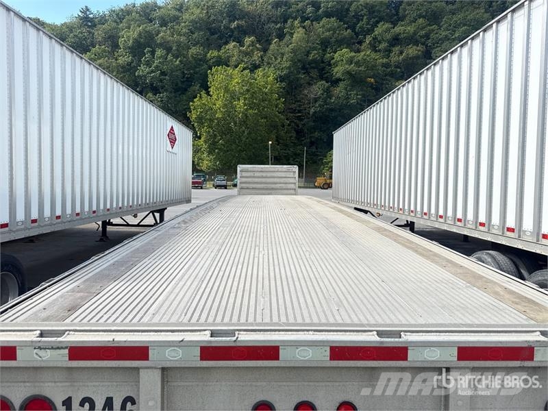 MAC TNAR48AA 48 ft T/A Spread Axle Flatbed Trailer Plato/keson prikolice