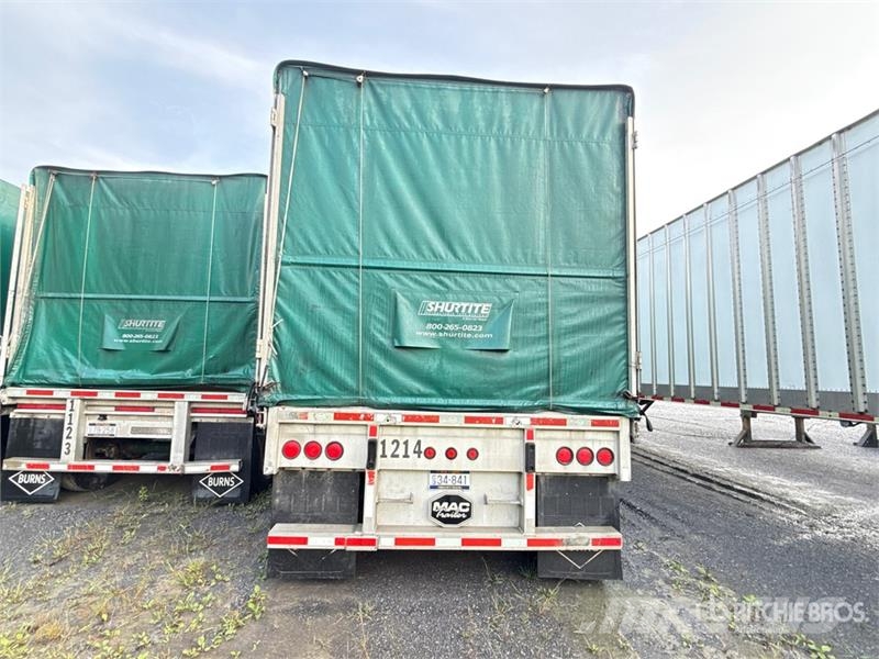 MAC TNAR48AA 48 ft T/A Spread Axle Curtain Side Traile Prikolice sa ceradom