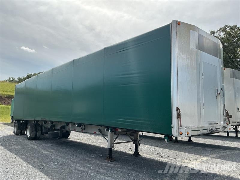 MAC TNAR48AA 48 ft T/A Spread Axle Curtain Side Traile مقطورات بغطاء جانبي