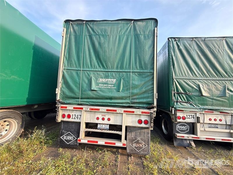 MAC TNAR48AA 48 ft T/A Spread Axle Curtain Side Traile 侧帘拖车