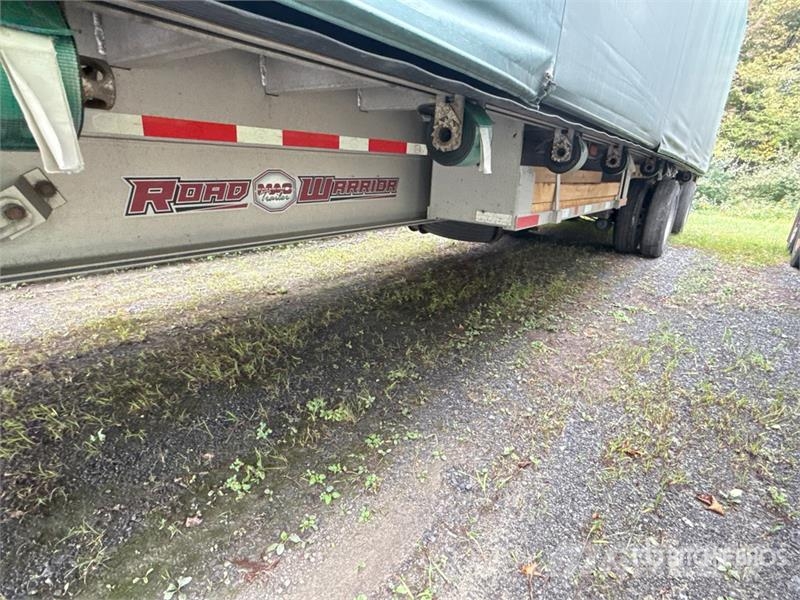 MAC TNAR48AA 48 ft T/A Spread Axle Curtain Side Traile مقطورات بغطاء جانبي