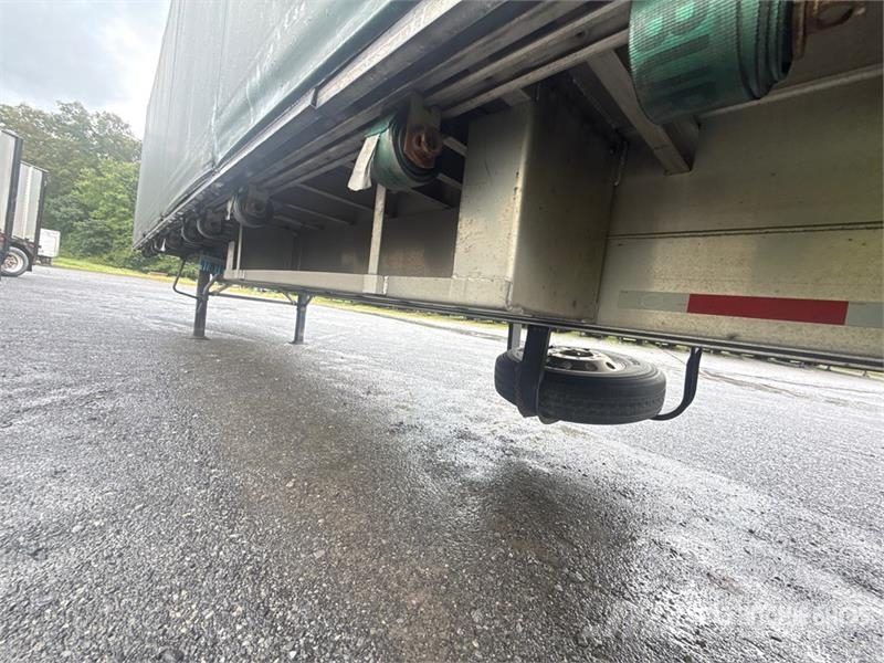 MAC TNAR48AA 48 ft T/A Spread Axle Curtain Side Traile مقطورات بغطاء جانبي