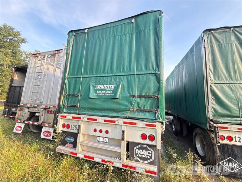 MAC TNAR48AA 48 ft T/A Spread Axle Curtain Side Traile 侧帘拖车