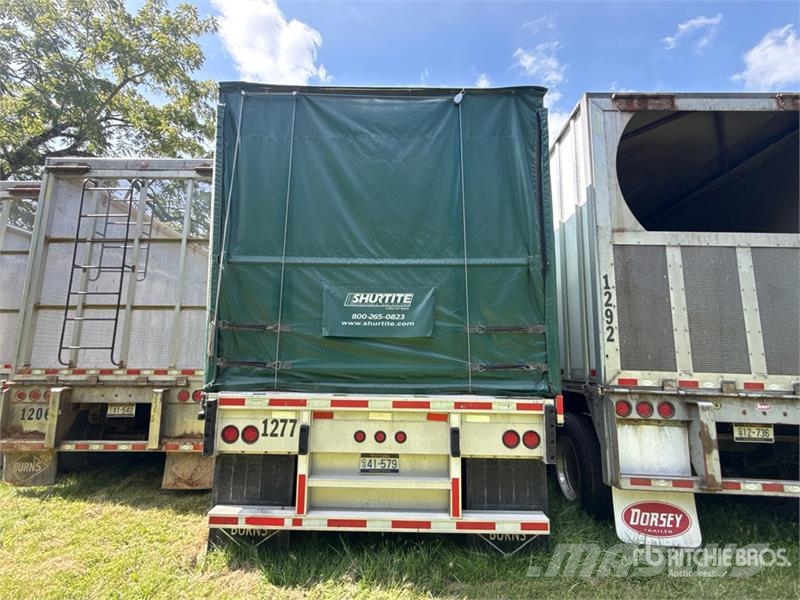 MAC TNAR48AA 48 ft T/A Spread Axle Curtain Side Traile Gardinanhænger