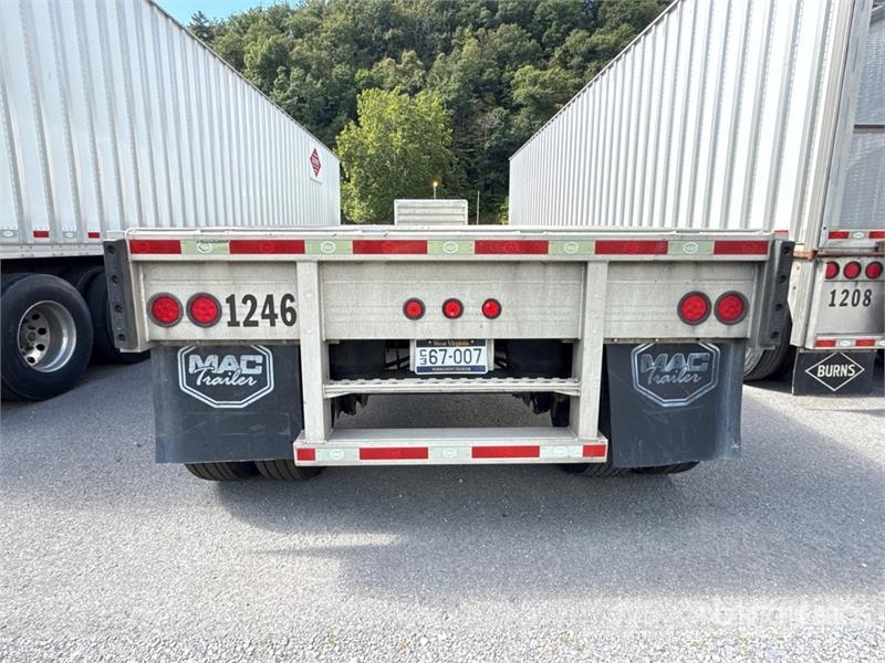 MAC TNAR48AA 48 ft T/A Spread Axle Flatbed Trailer Plato/keson prikolice