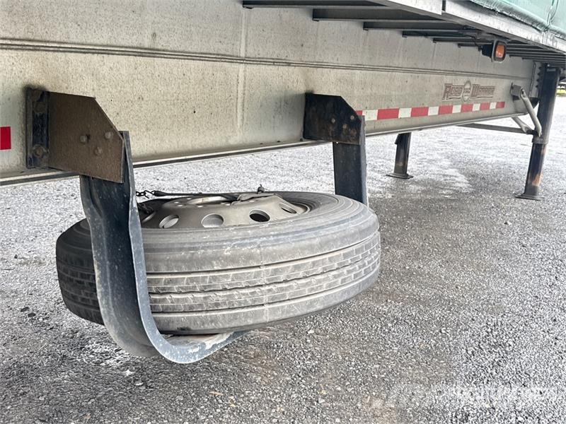 MAC TNAR48AA 48 ft T/A Spread Axle Curtain Side Traile مقطورات بغطاء جانبي