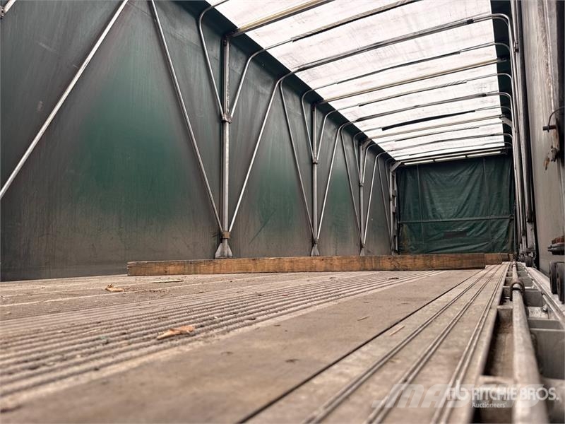 MAC TNAR48AA 48 ft T/A Spread Axle Curtain Side Traile Gardinanhænger