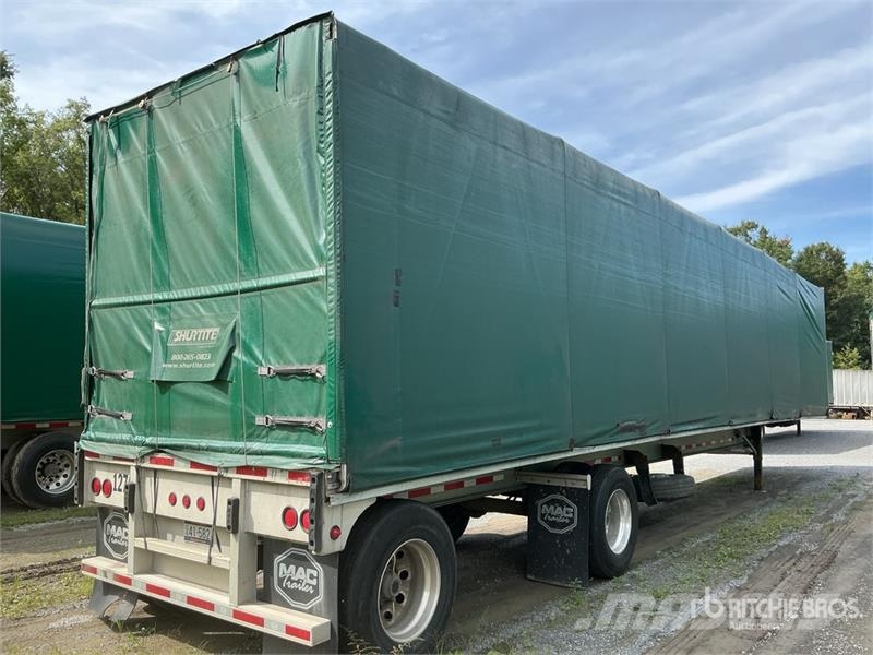 MAC TNAR48AA Curtain Side Trailer Schuifzeilopbouw