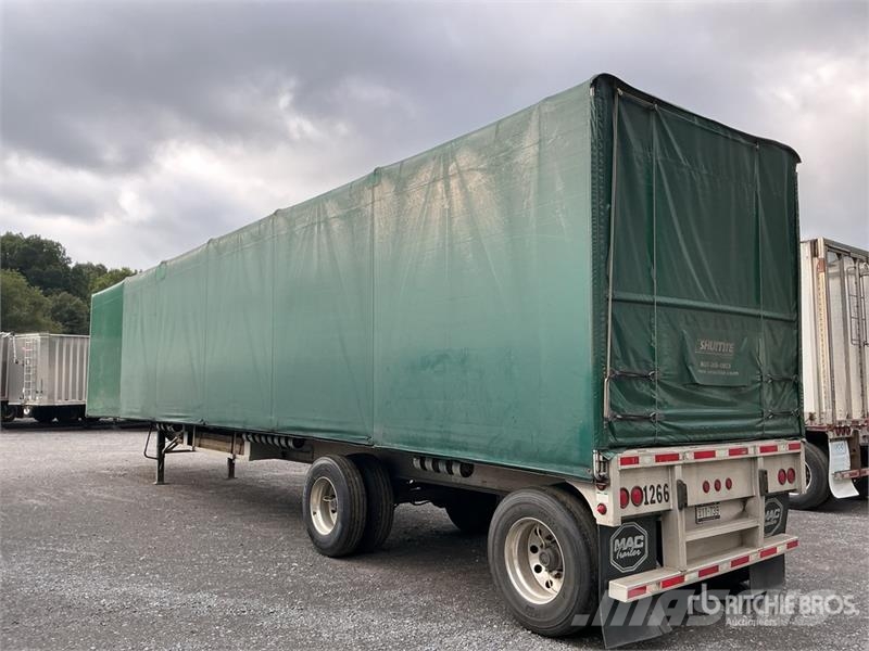 MAC TNAR48AA Curtain Side Trailer Schuifzeilopbouw