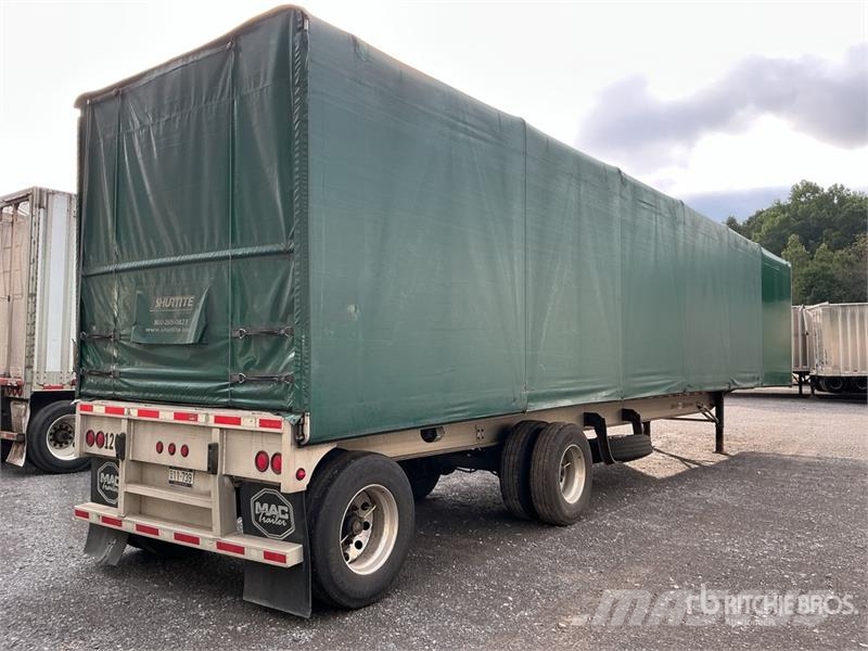 MAC TNAR48AA Curtain Side Trailer Schuifzeilopbouw