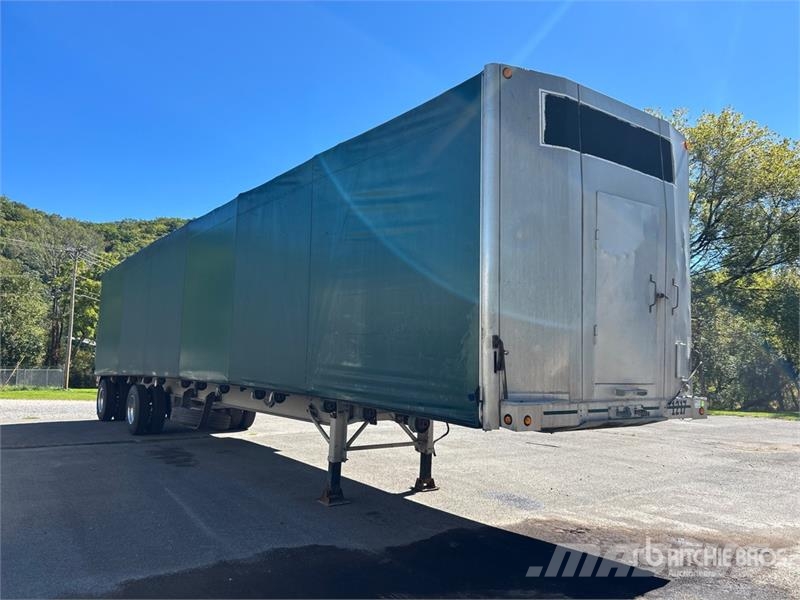 MAC TNAR48AA Curtain Side Trailer Priekabos su tentu