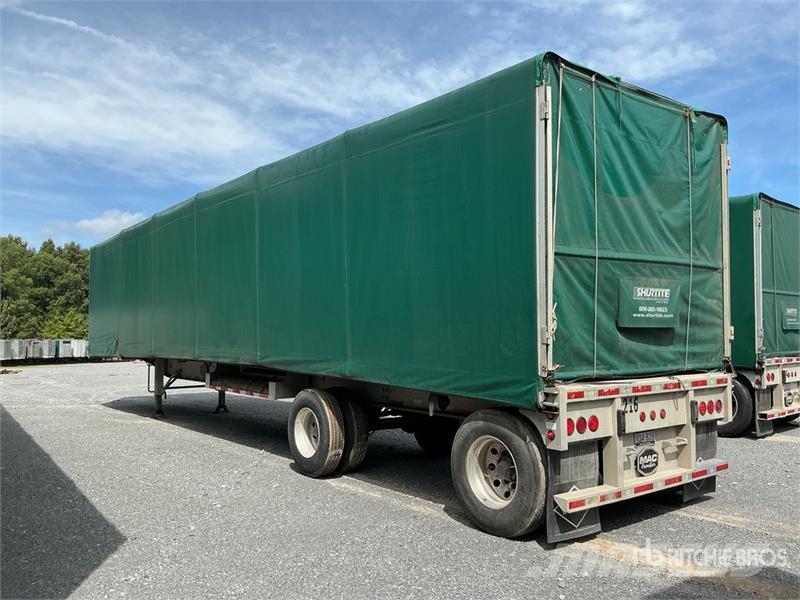 MAC TNAR48AA Curtain Side Trailer Schuifzeilopbouw