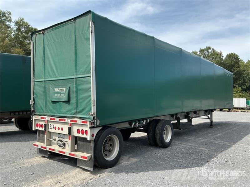 MAC TNAR48AA Curtain Side Trailer Schuifzeilopbouw
